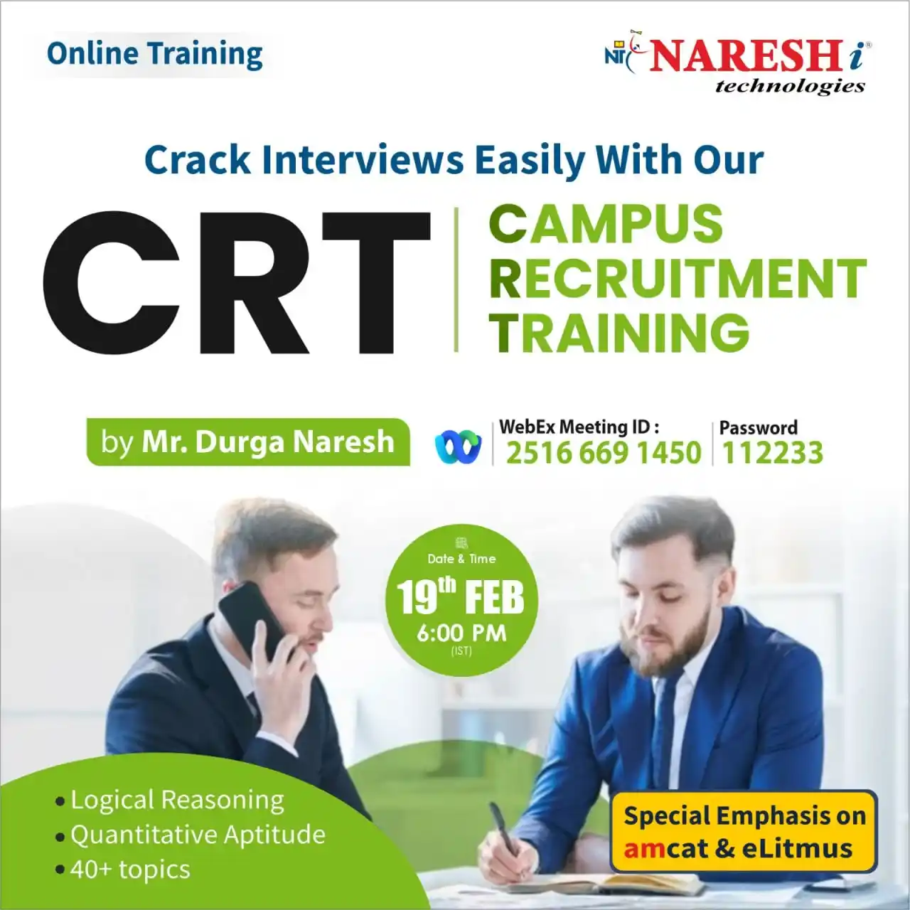 Naresh IT post
