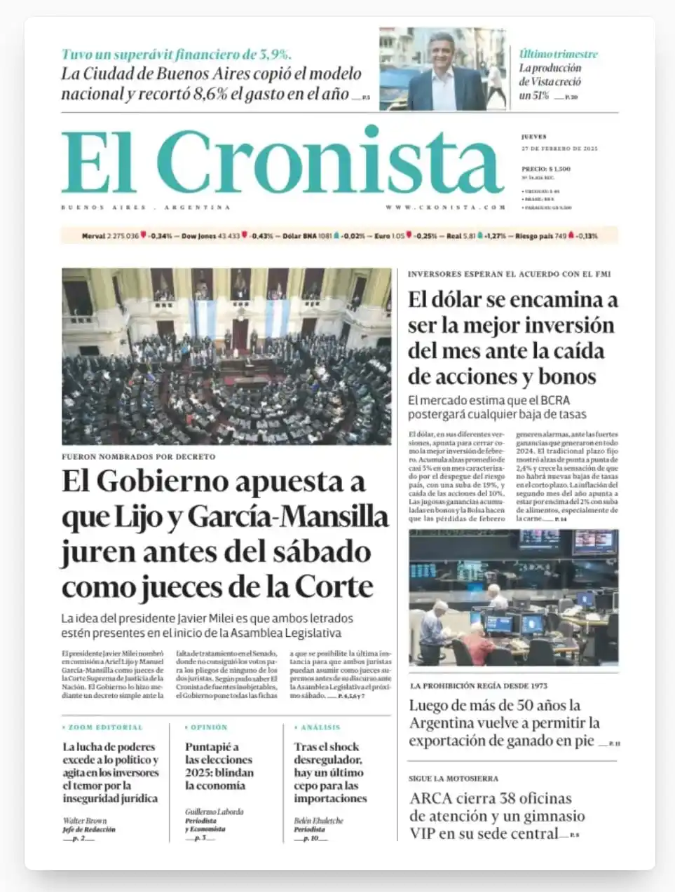 Notícias - Política Internacional post