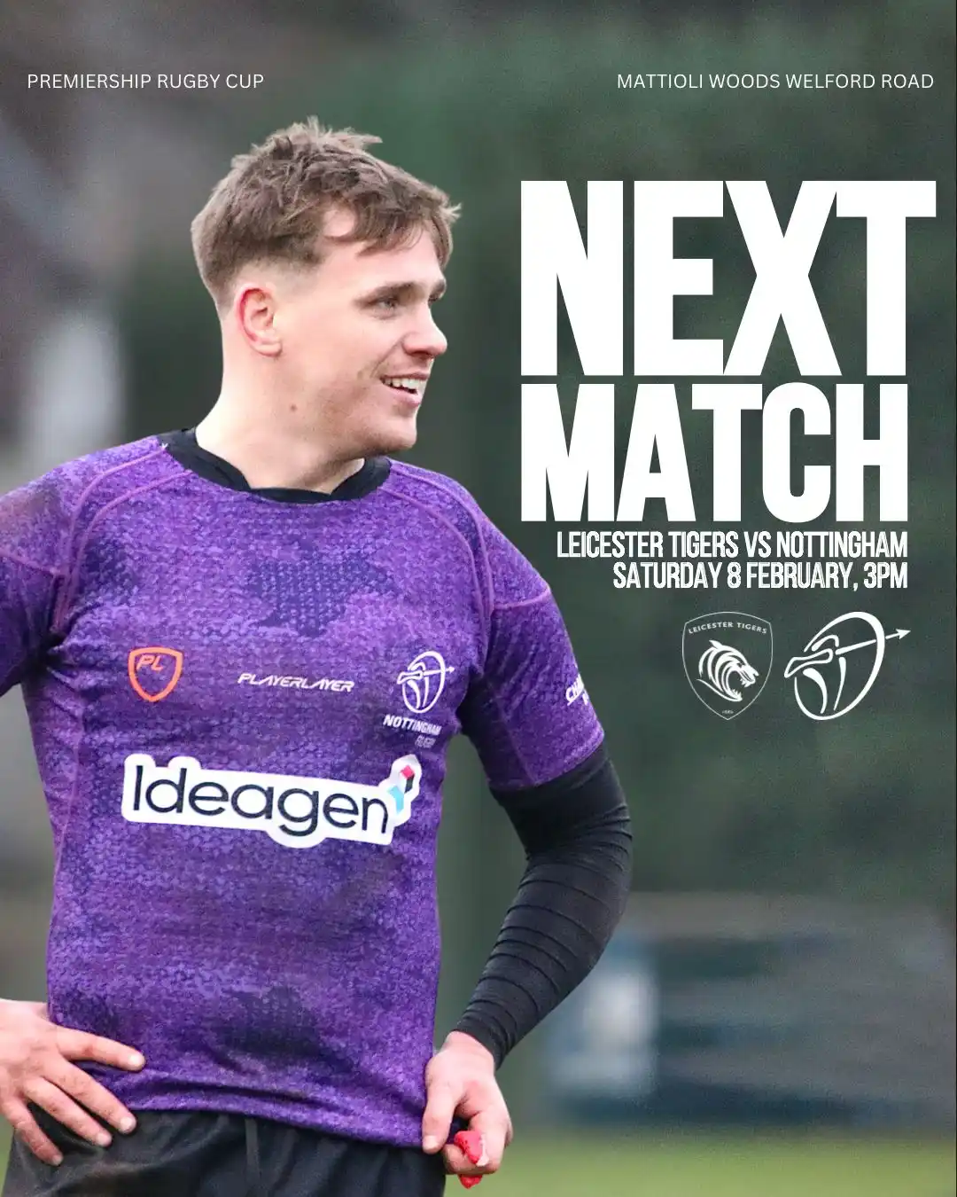 Nottingham Rugby post