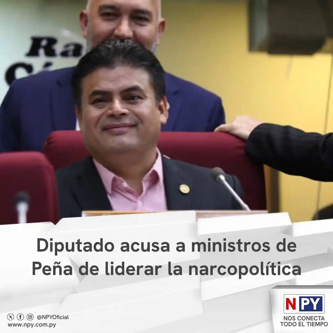 Image from NPY: 🚨 El diputado Santiago Benítez señaló a altos funcionarios del gobier...
