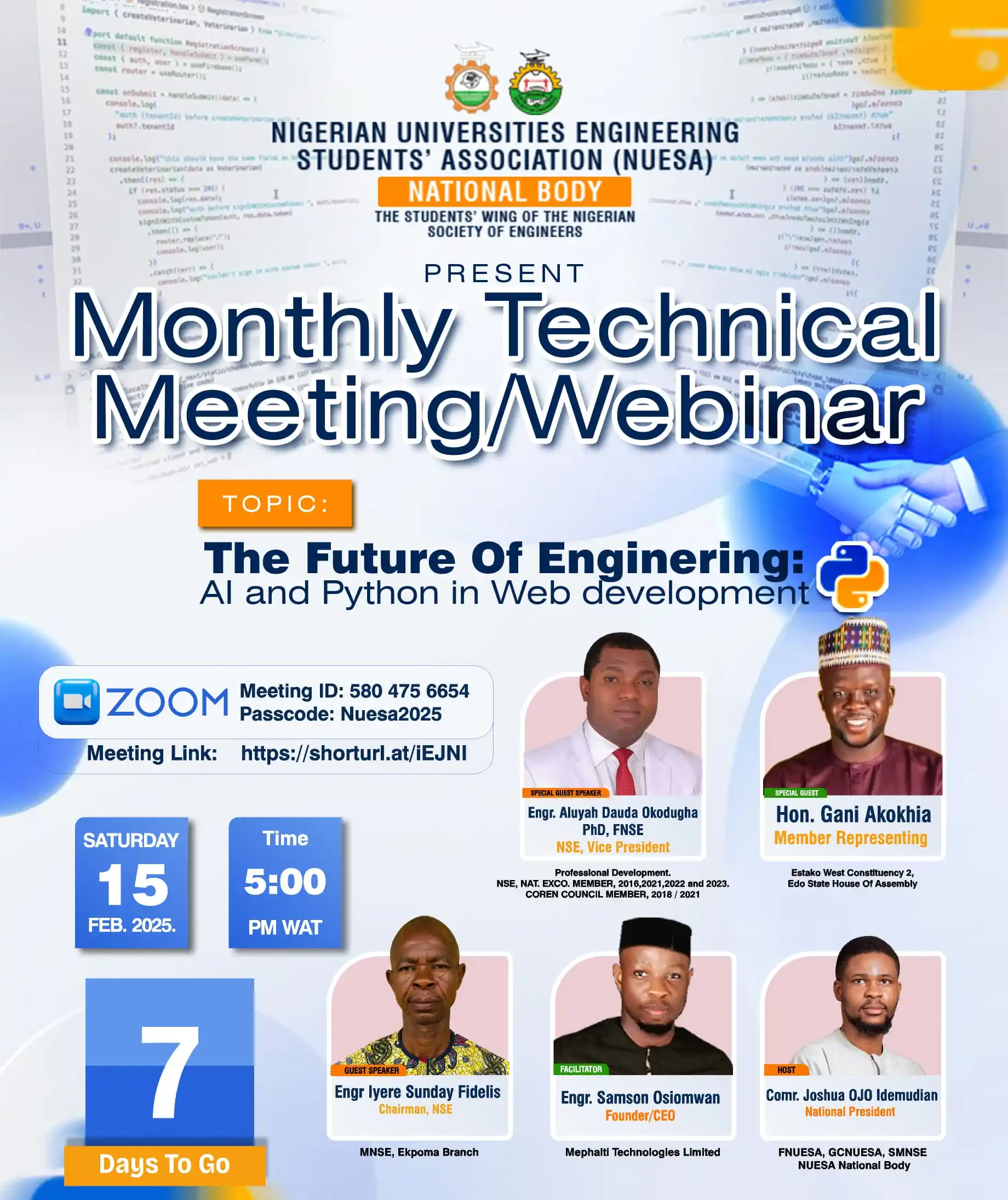 NUESA National Secretariat post