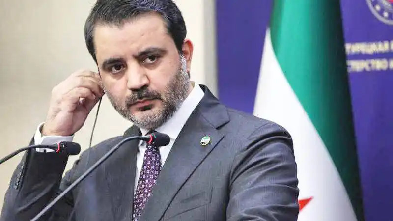 Image from وكالة ستيب نيوز - Step News Agency: 📌عاجل | رويترز : وزير الخارجية السوري أسعد الشيباني يتوجه إلى بغداد غ...