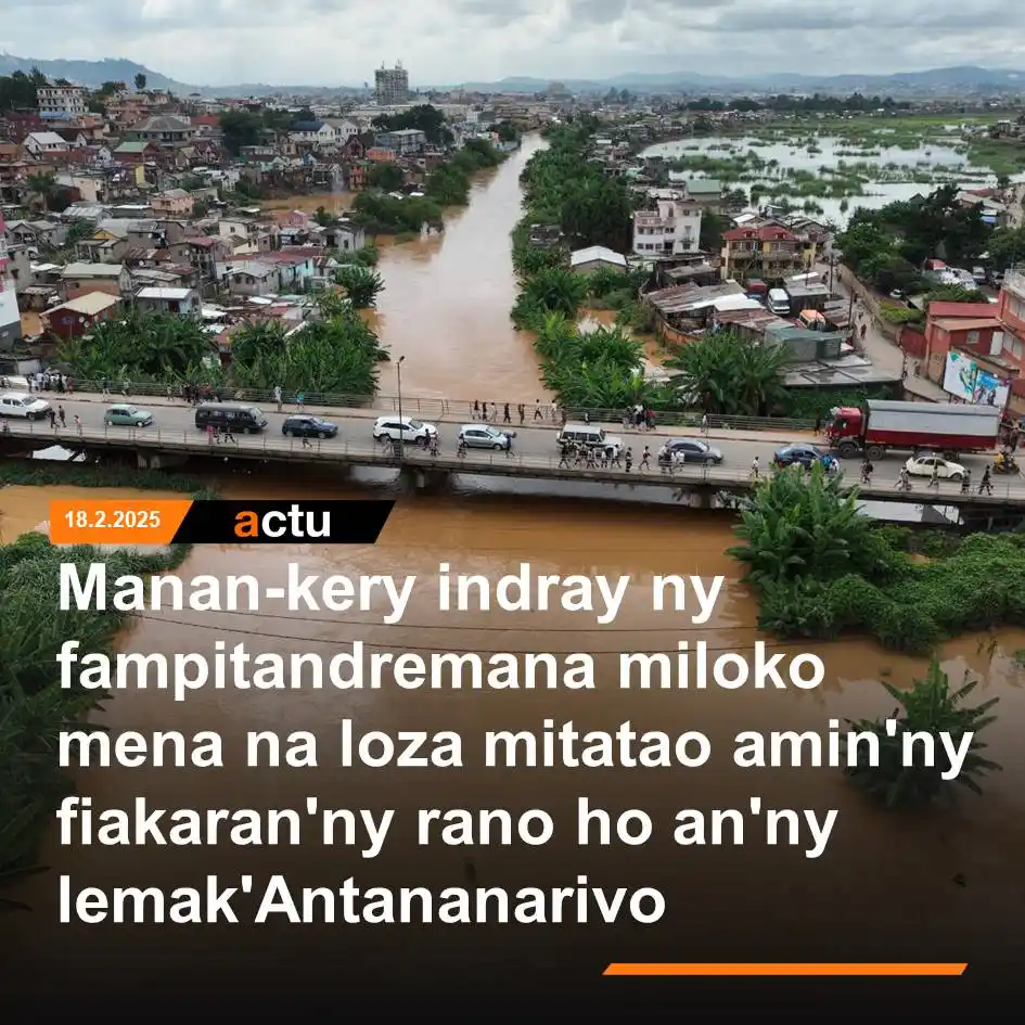 Image from Orange actu Madagascar: 🔥🔥🔥Manan-kery indray ny fampitandremana miloko mena na loza mitatao...