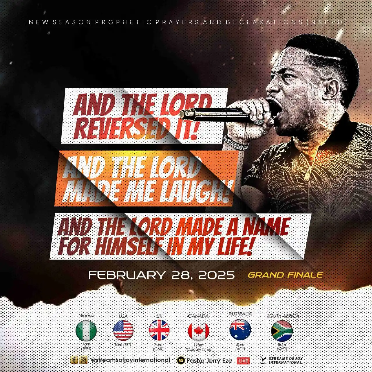 Image from Pastor Jerry Eze: YOUR WEEPING DAYS ARE OVER! DRY YOUR TEARS; THE LION OF THE TRIBE OF J...