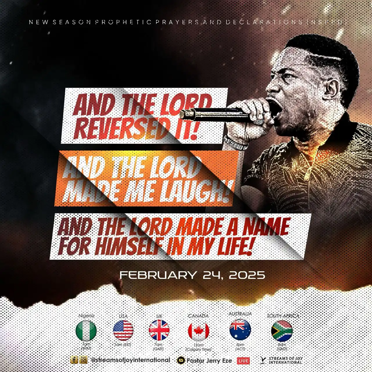 Pastor Jerry Eze post
