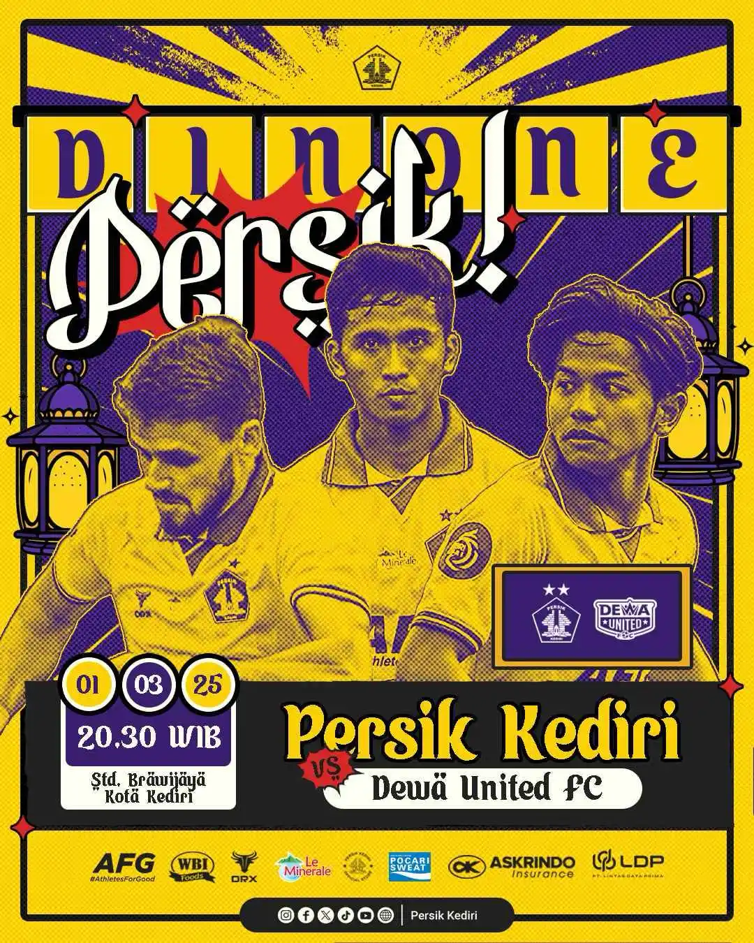 Image from Persik Kediri: ππππππππ ππ ! Menatap laga hari ini dengan penuh semangat, ...