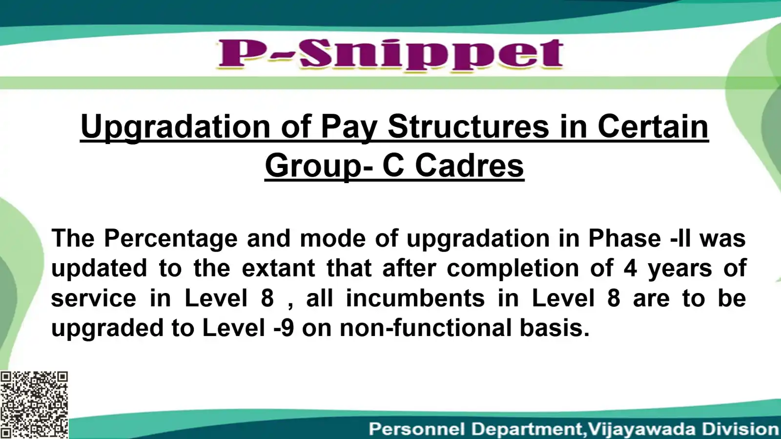 Personnel Department BZA post