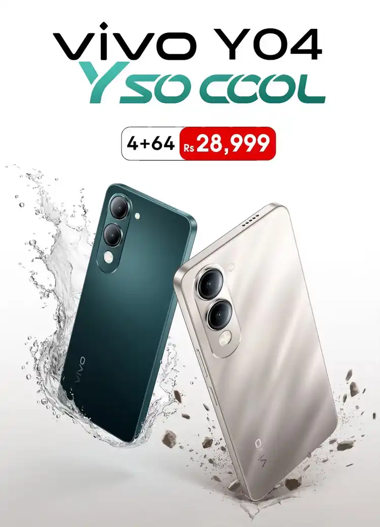 Image from Phonebolee: 𝐕𝐢𝐯𝐨 𝐘𝟎𝟒 پاکستان میں لانچ کر دیا گیا۔ 🇵🇰 مزید جانیے۔ 👇 http...
