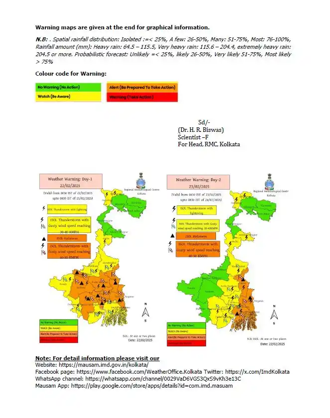 Regional Meteorological Centre Kolkata Media post