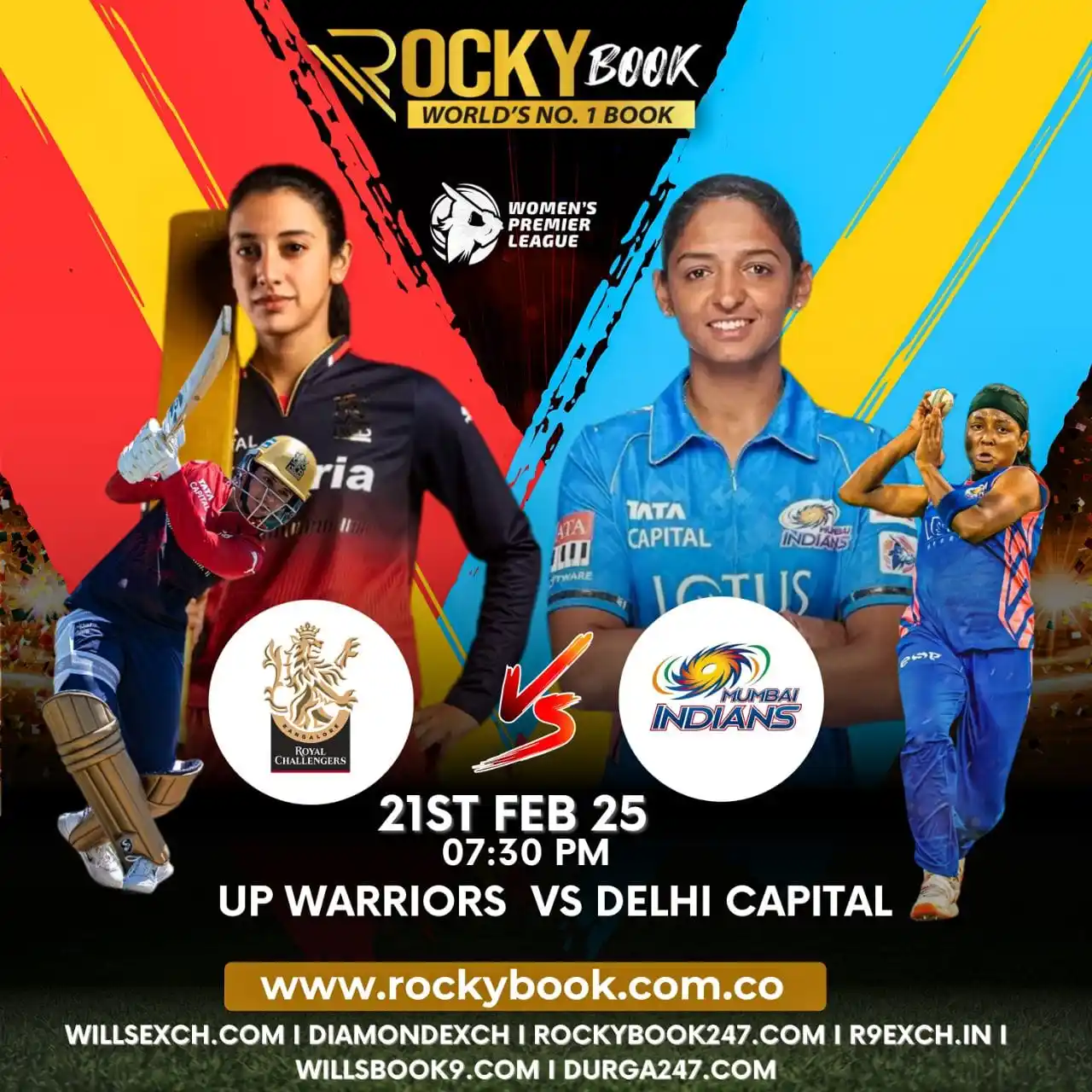 Image from ROCKY BOOK: Inaugural champions vs Defending champions 🏆 The Bengaluru-leg of WP...