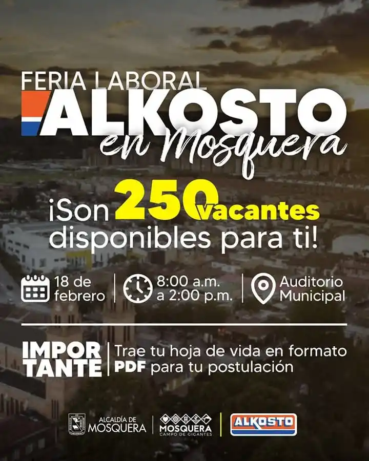 Image from RUTA 50 "Sin Censura": Municipio de Mosquera Cundinamarca, para la apertura del nuevo Alkosto...