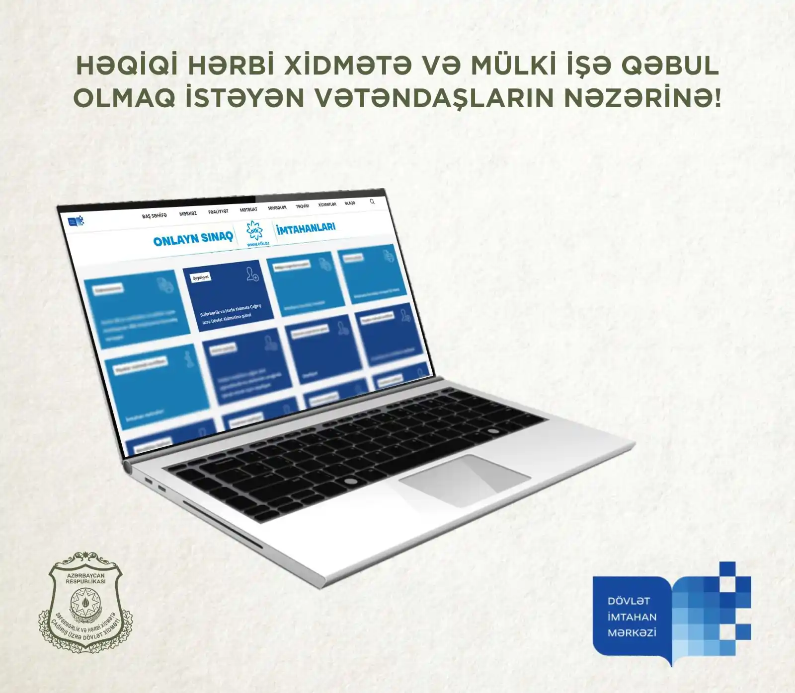 Səfərbərlik və Hərbi Xidmətə Çağırış üzrə Dövlət Xidməti post