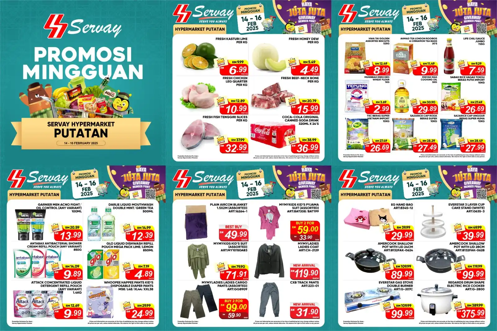 Image from Servay Evergreen Putatan: Promosi hujung minggu @ *Servay Hypermarket Putatan* ‼️ Jangan ketingg...