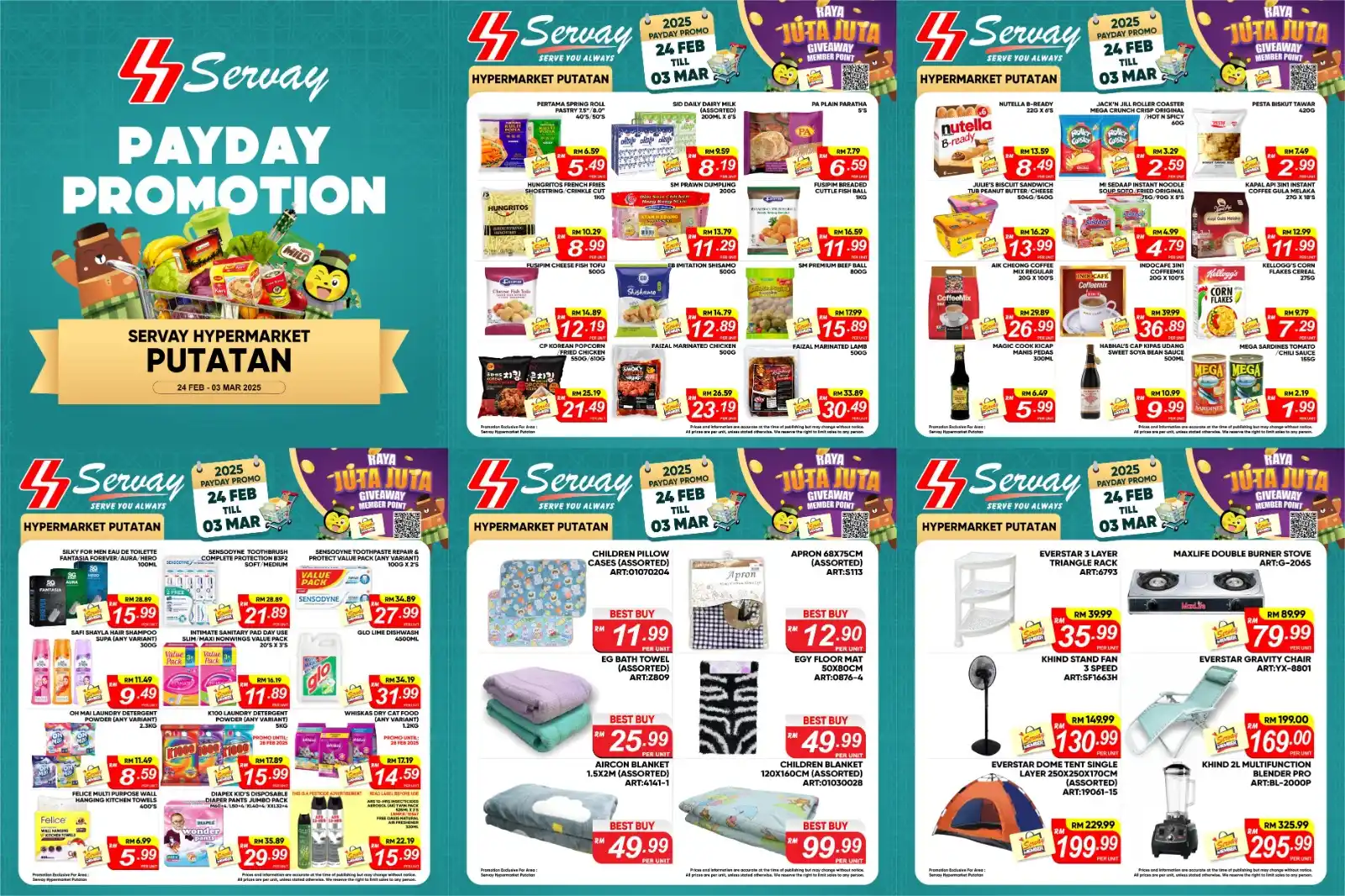 Image from Servay Evergreen Putatan: *Servay Hypermarket Putatan* 's Monthly PAYDAY promotion is HERE ‼️ ...