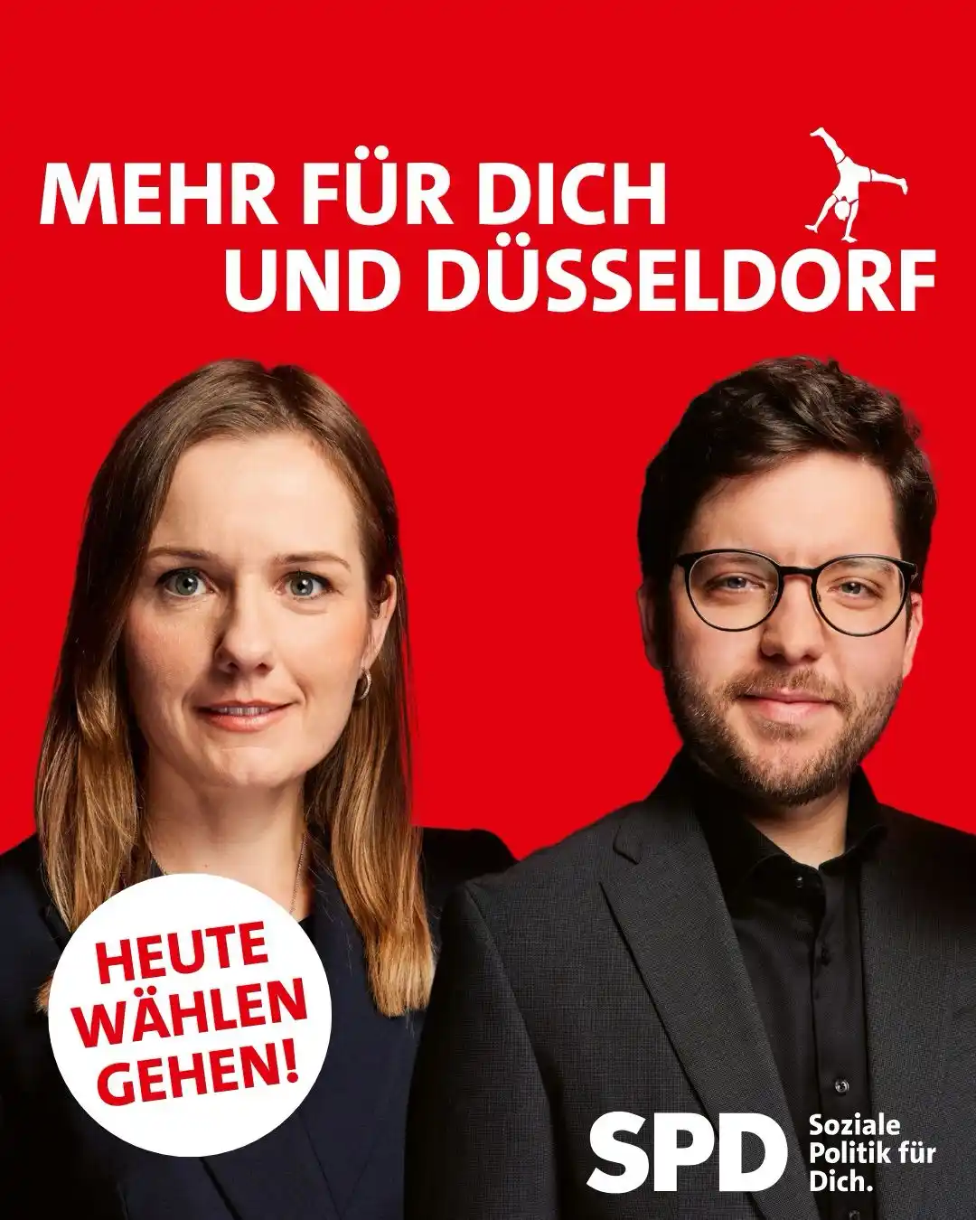 Image from SPD Düsseldorf : Heute entscheidest Du, wie es mit Deutschland und mit Düsseldorf weite...