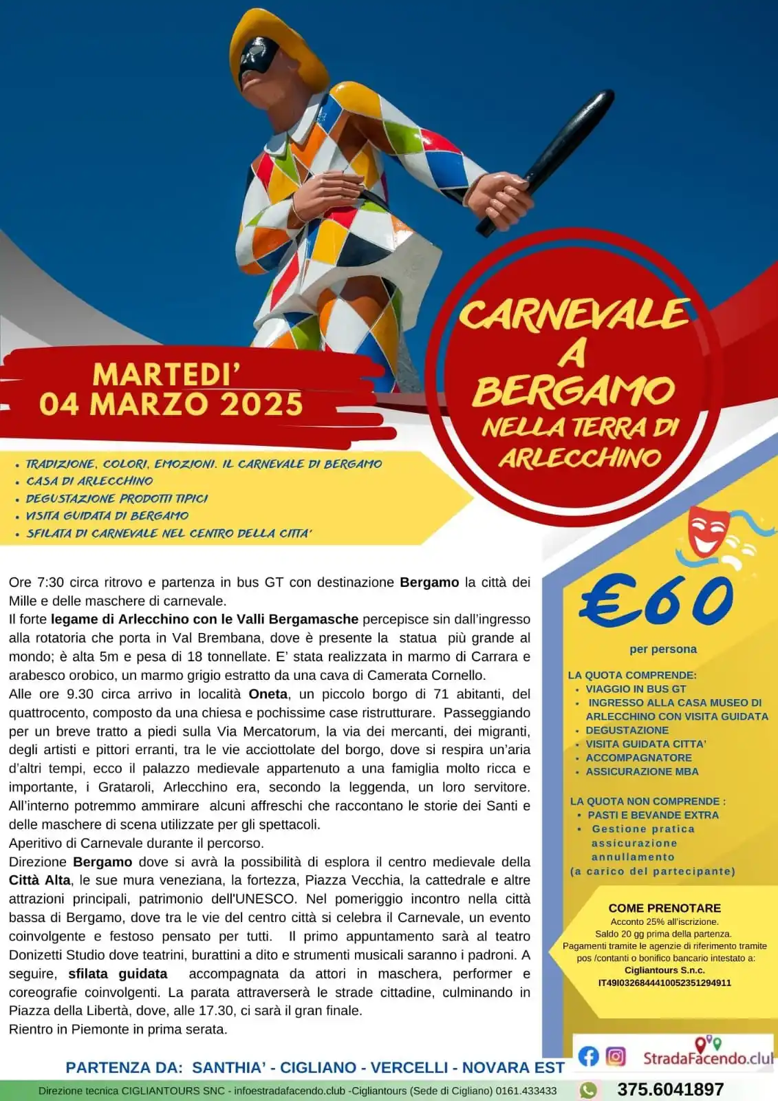 StradaFacendo.club post