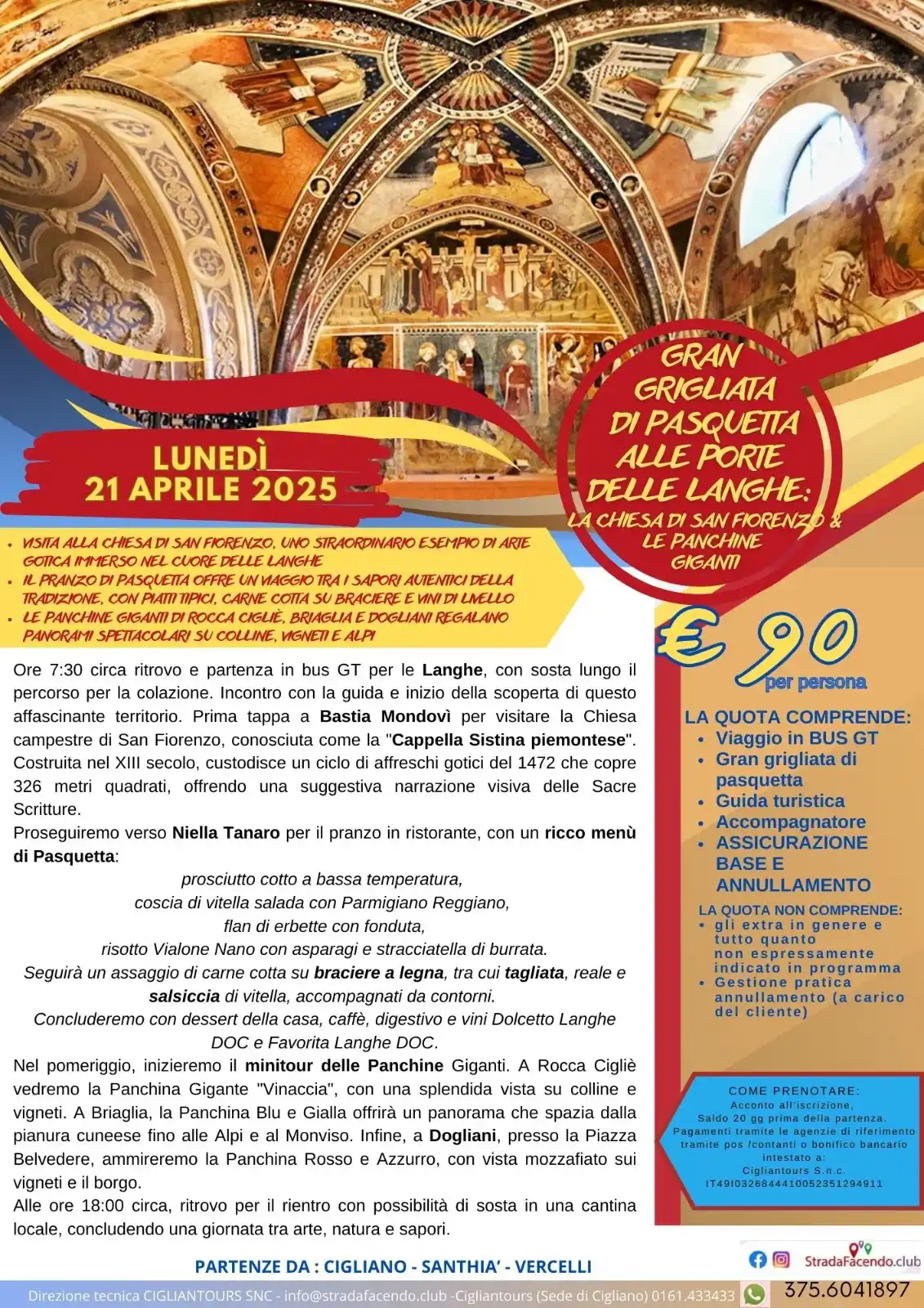 StradaFacendo.club post