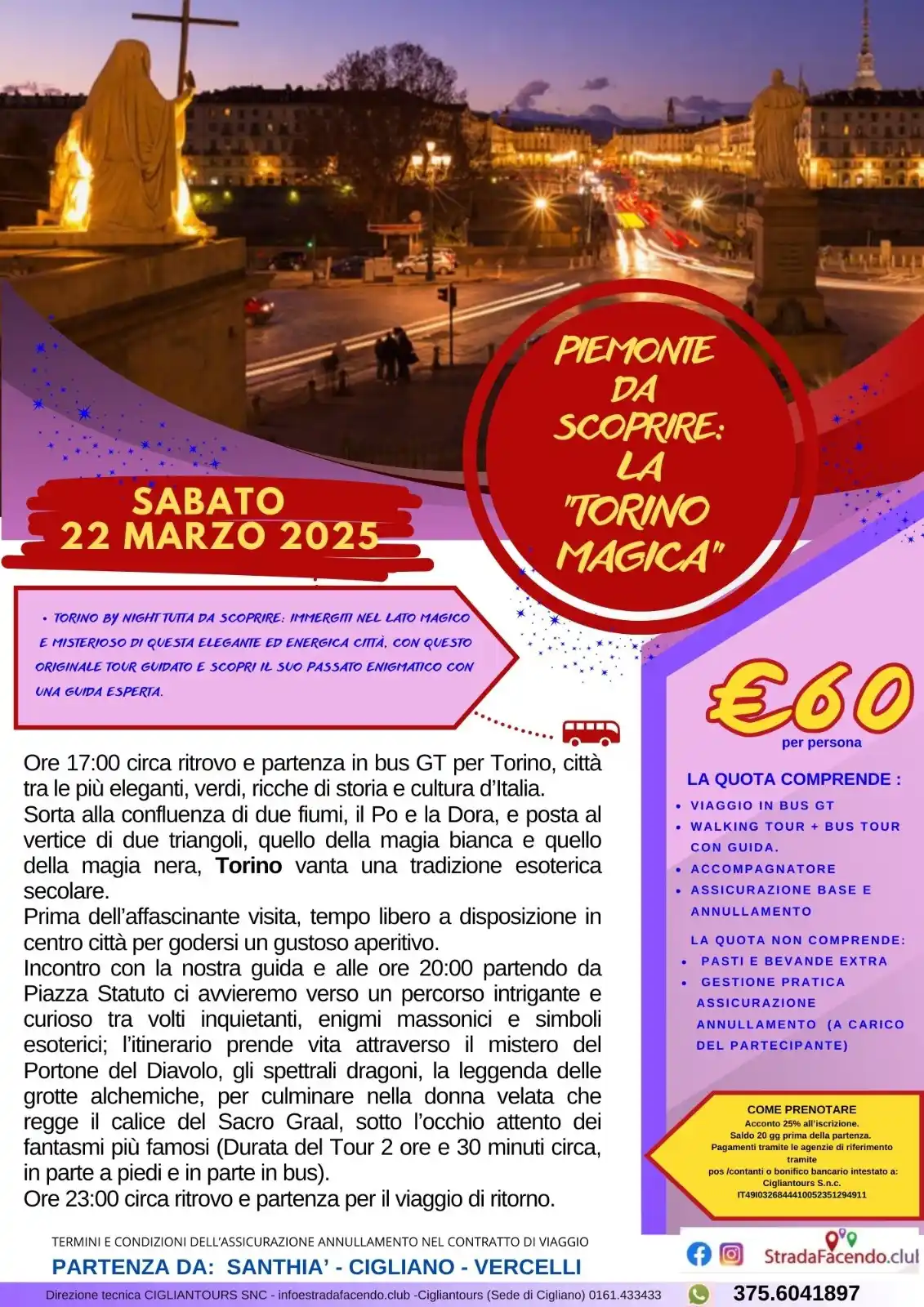 StradaFacendo.club post