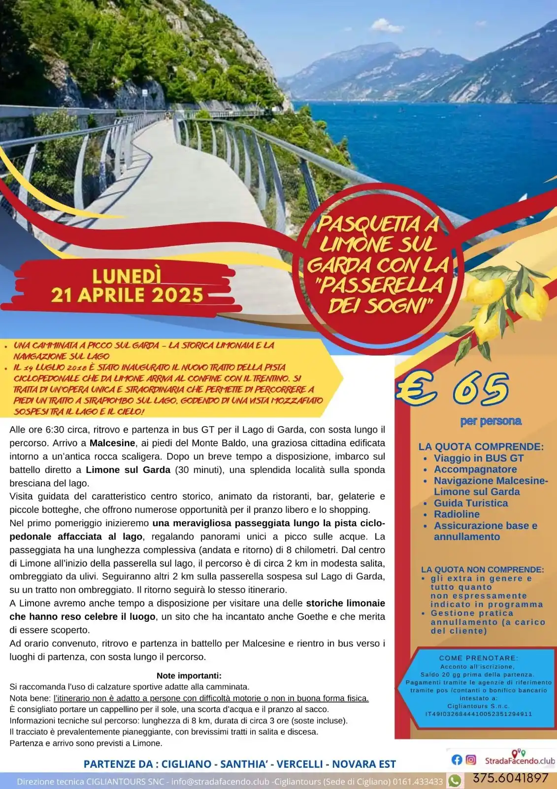 StradaFacendo.club post