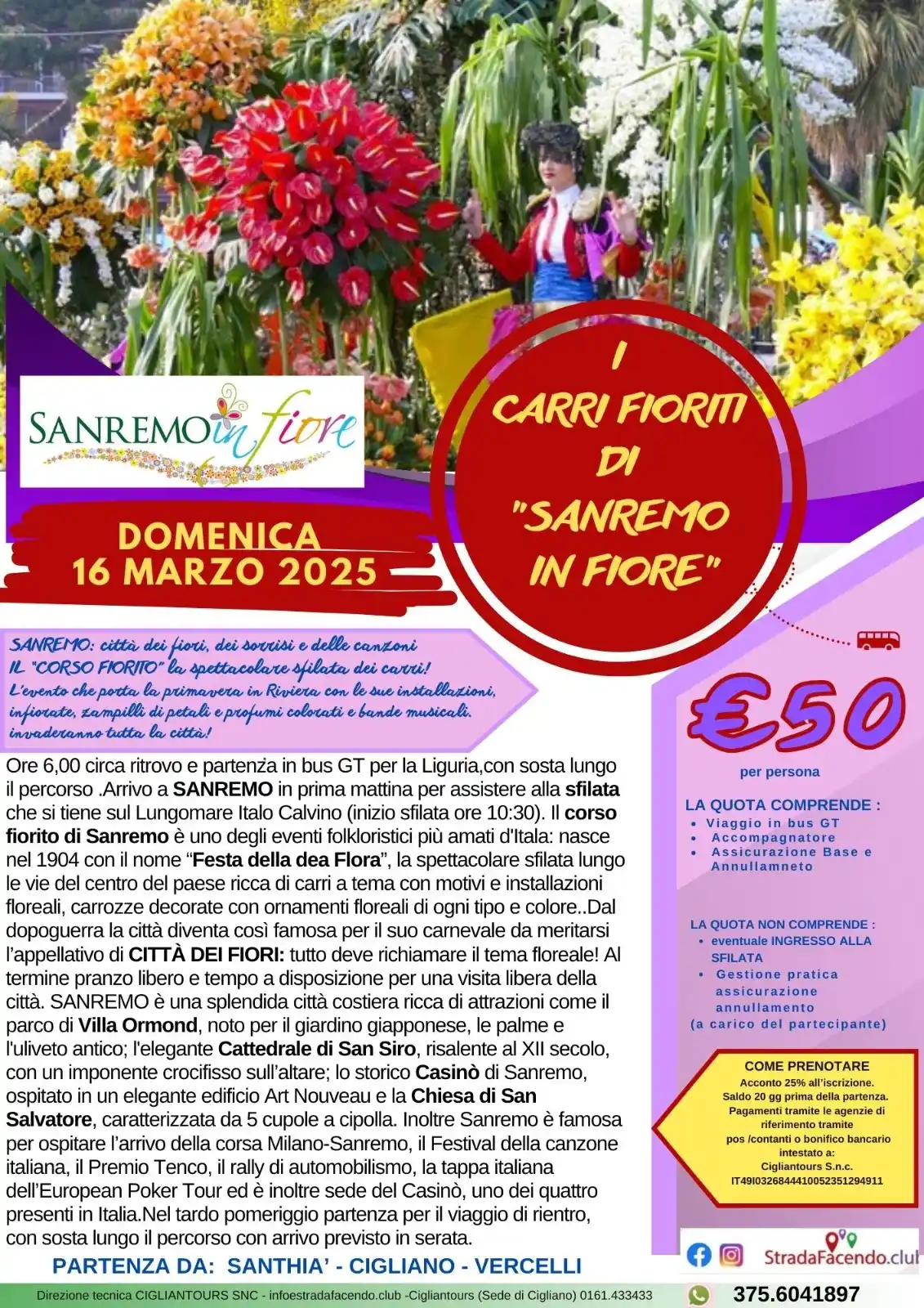 StradaFacendo.club post