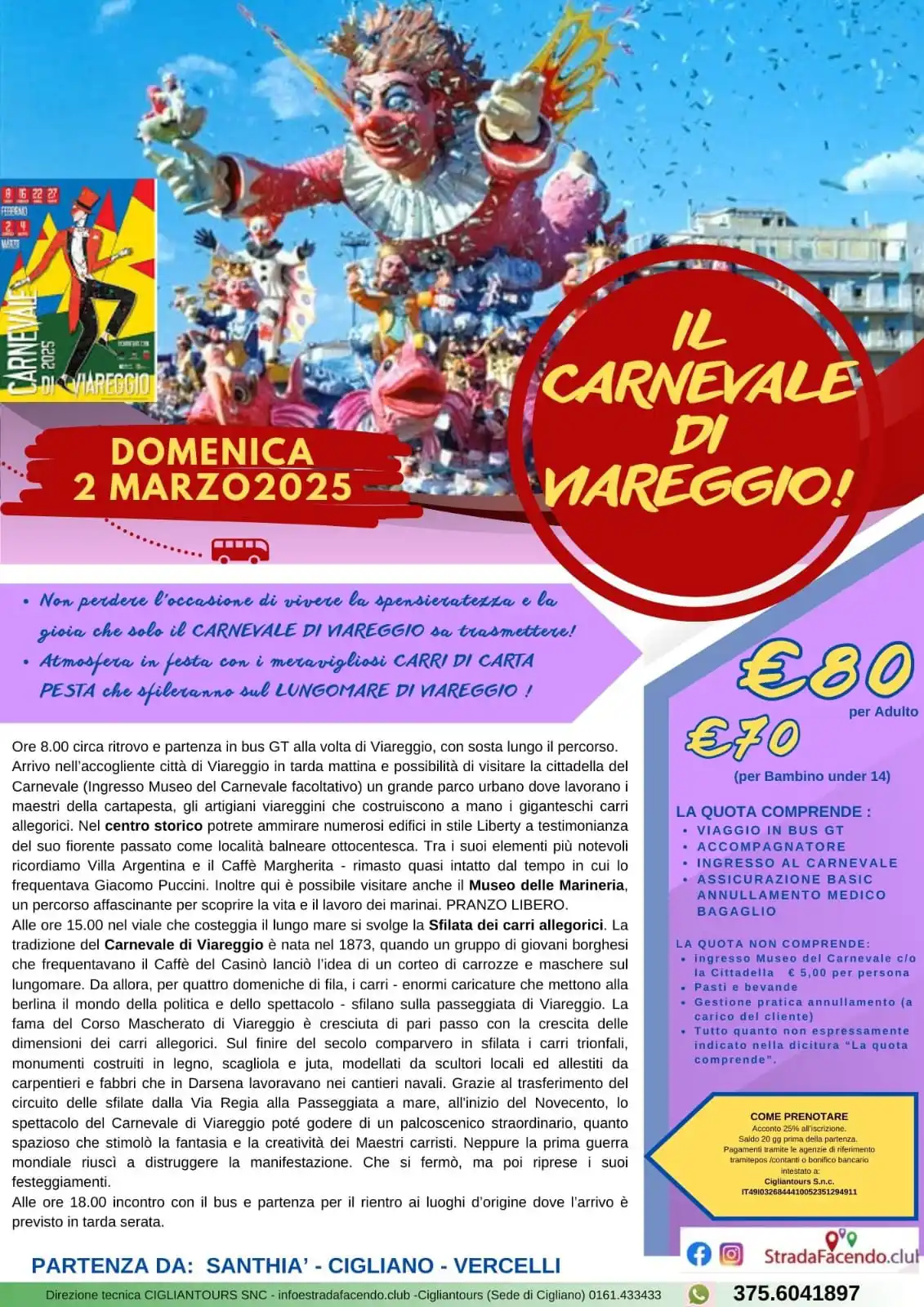 StradaFacendo.club post