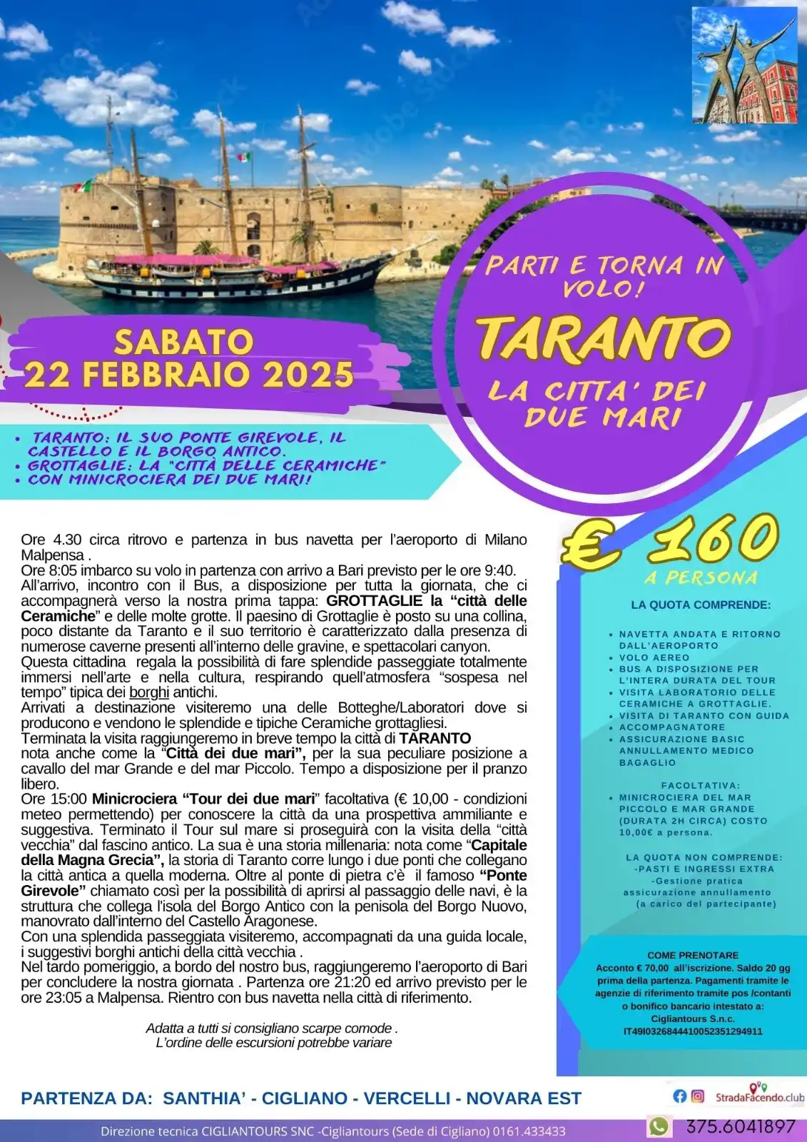 StradaFacendo.club post