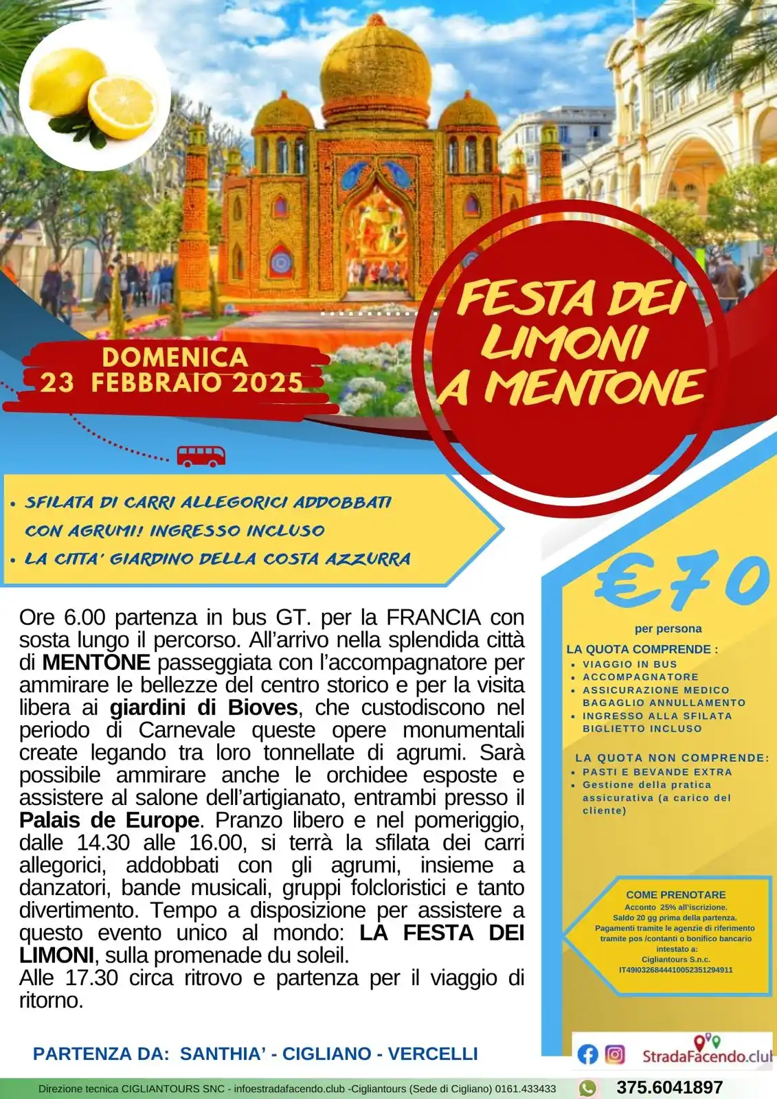 StradaFacendo.club post