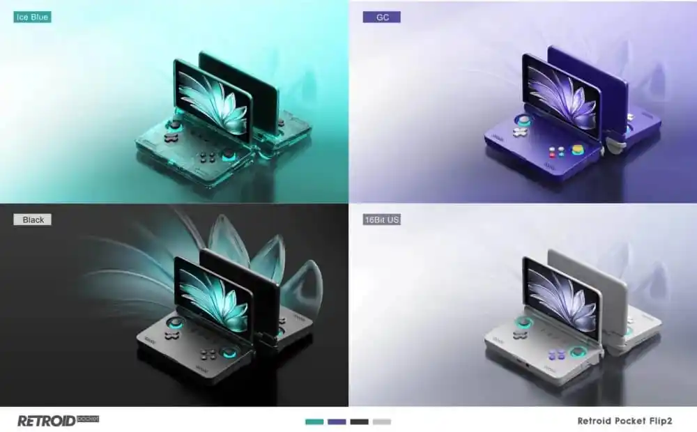 Image from stufflistings: *The Retroid Pocket Flip 2 comes in two variants, but emulation fans s...