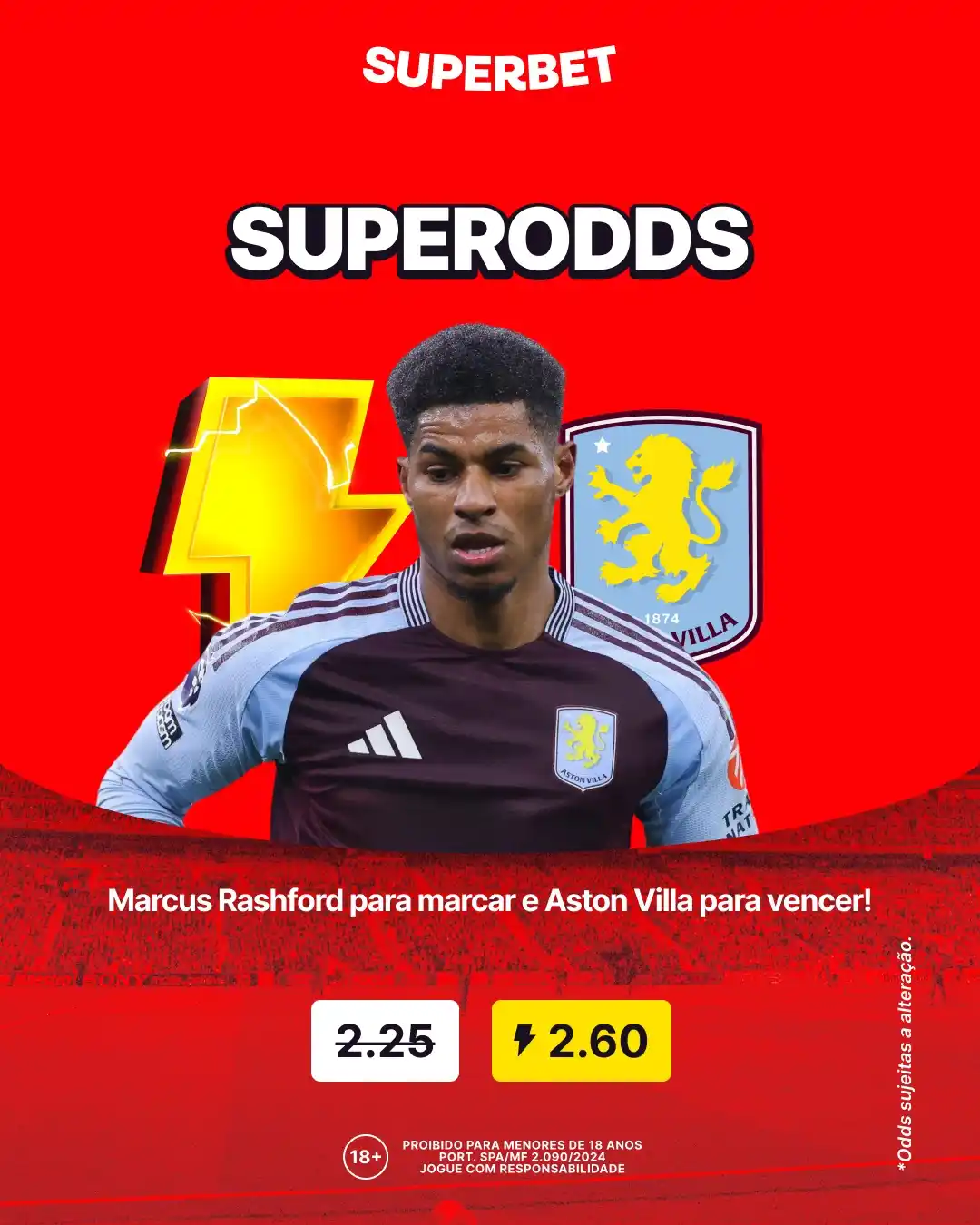 Image from Superbet Brasil 🇧🇷 : Hoje tem duelo pela FA Cup! 🏴 Se liga nas SUPERODDS para...