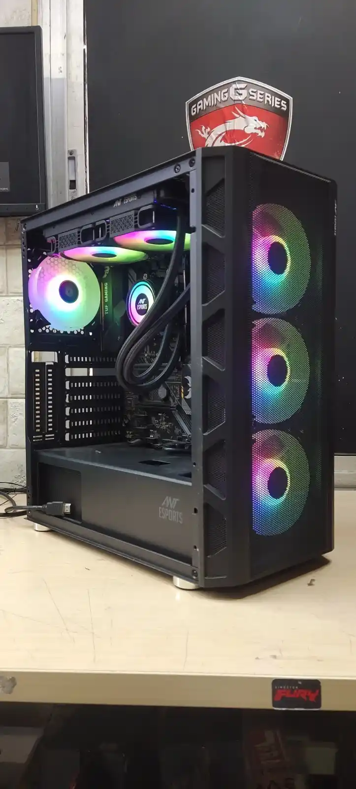 Image from SURAJ TECHNOLOGIES: AMD RYZEN  7 5800X  ASUS B450 TUF   16GB HYPERX RAM   512GB NVME   DEE...