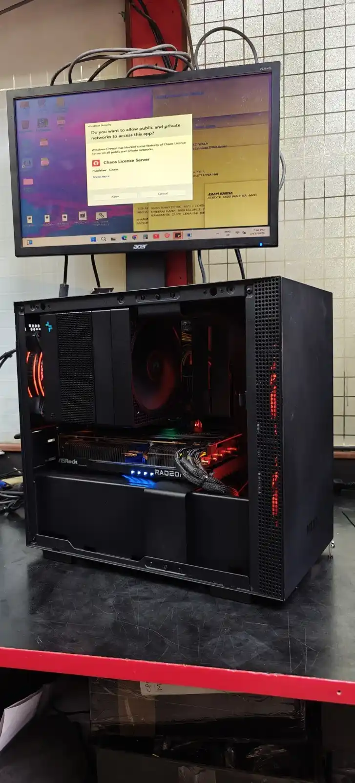 Image from SURAJ TECHNOLOGIES: AMD RYZEN 7 5700X 3D X570I AORUS WIFI MINI ITX 16GB TRIDENT Z 42...