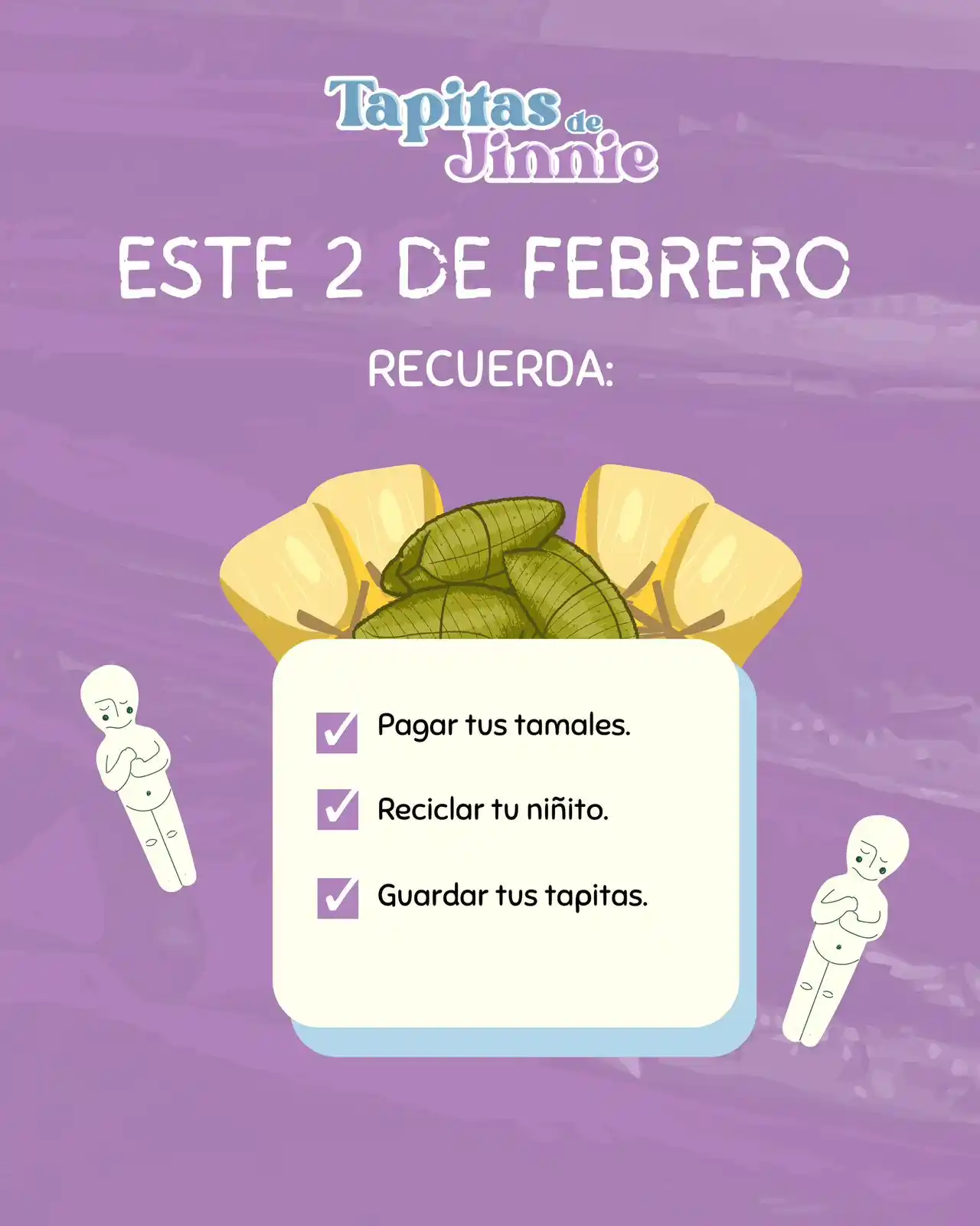 Image from Tapitas de Jinnie: 📢✨ ¡Hoy toca tamaliza! Pero además de cumplir con la tradición, apro...