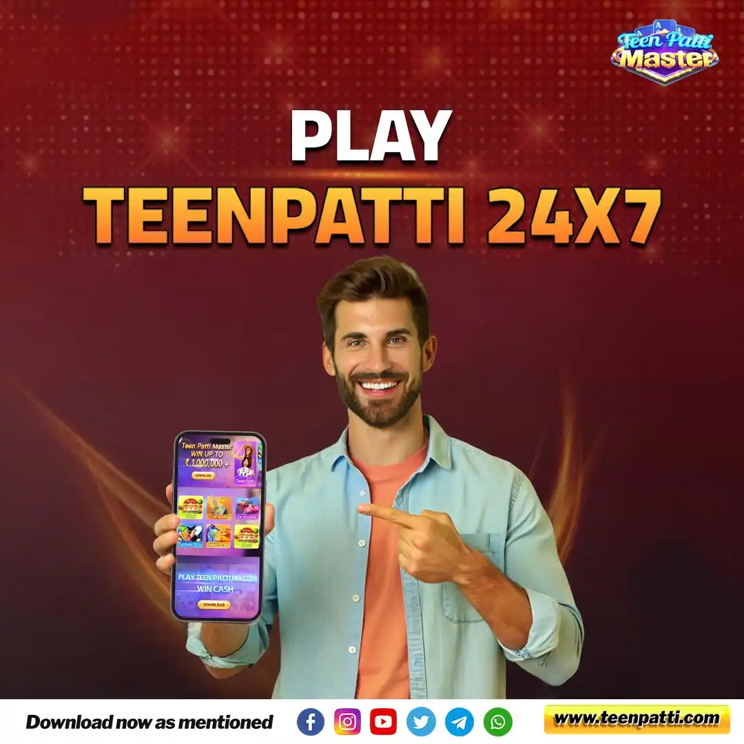 Image from Teenpatti.com: "🎲🔥 Play Teen Patti & Win BIG! 💰🏆 💎 Unlimited fun, massive rewar...