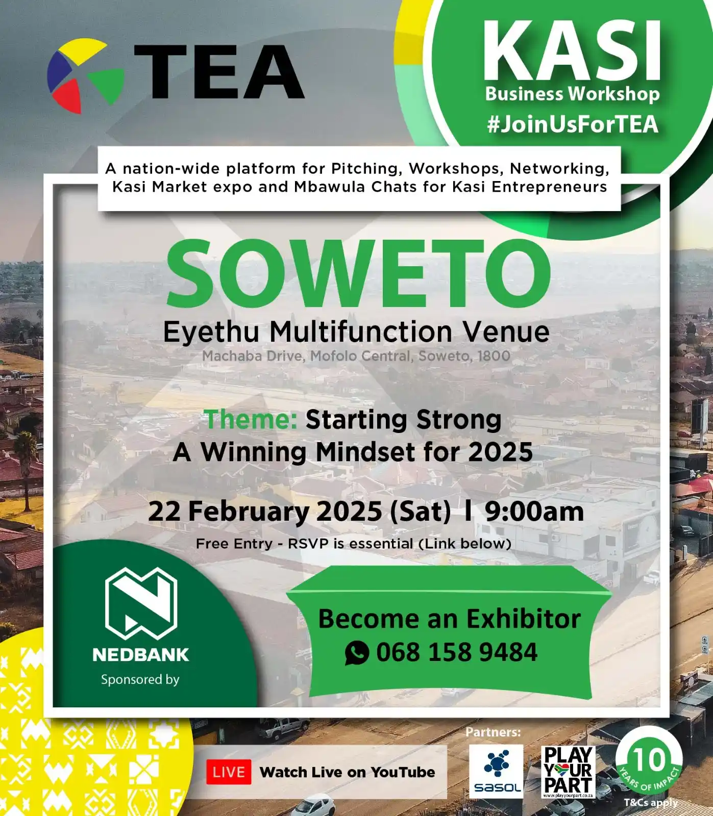 Image from Township Entrepreneur HUB: *Attention SOWETO Entrepreneurs!* *<a class="text-blue-500 hover:und...