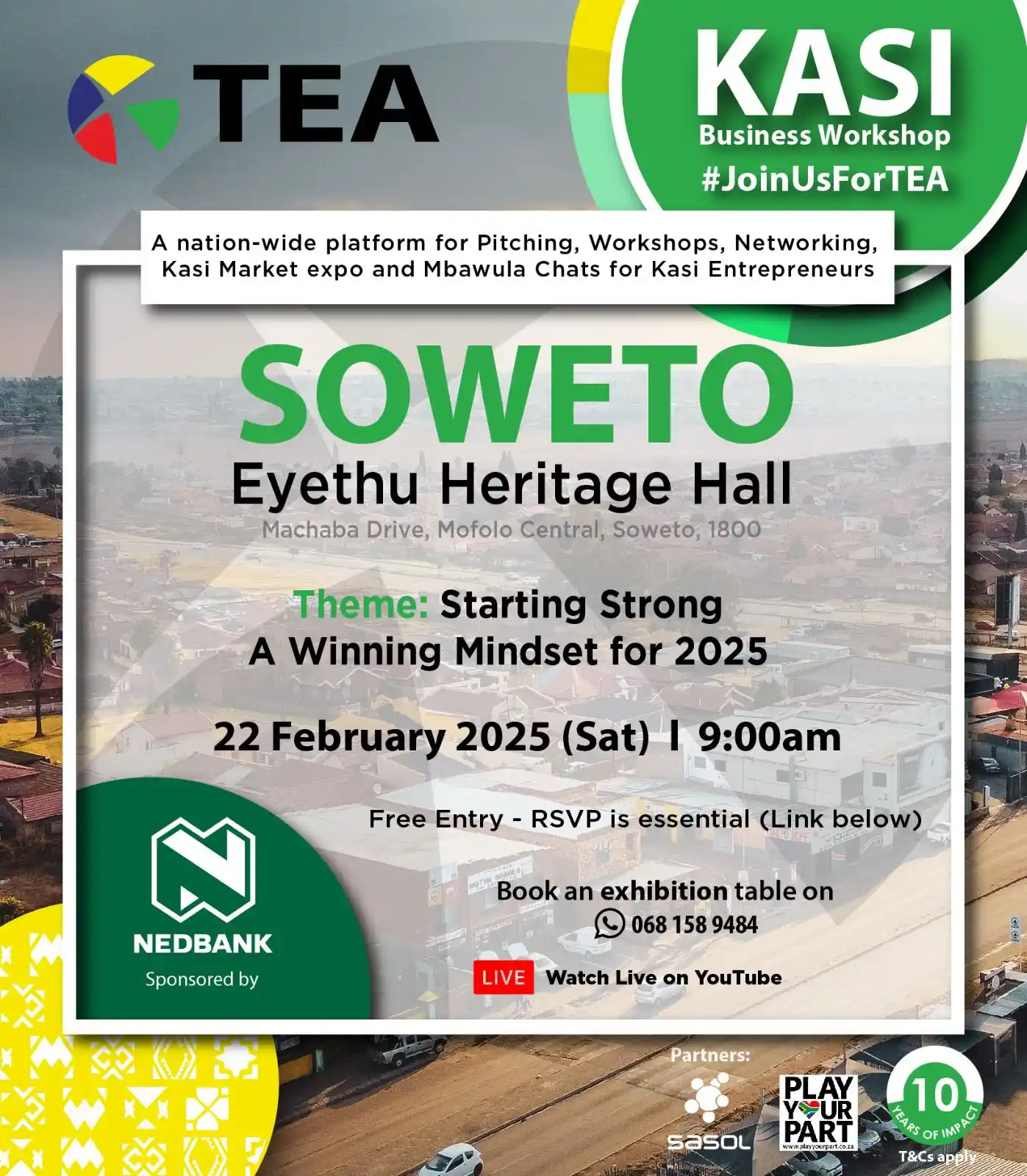 Image from Township Entrepreneur HUB: *Attention SOWETO Entrepreneurs!*   <a class="text-blue-500 hover:unde...