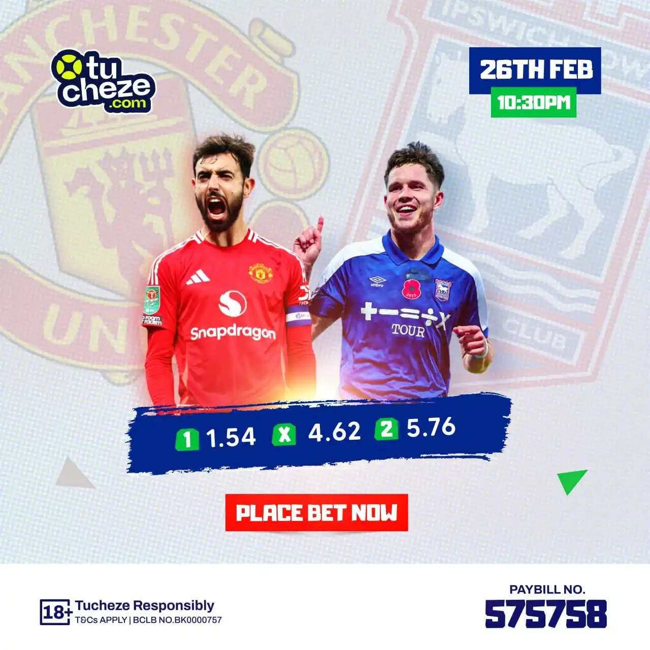 Image from Tucheze.com: Manchester United 🆚 Ipswich Town Manchester United's most recent rec...