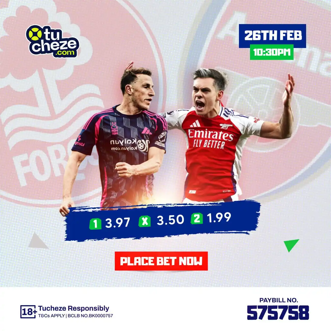 Image from Tucheze.com: Nottingham Forest 🆚 Arsenal  In Nottingham Forest's last 6 matches ac...