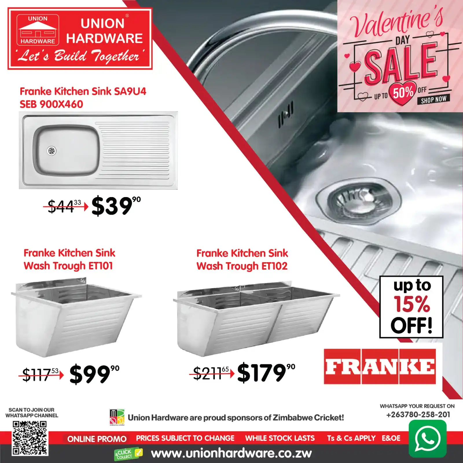 Image from Union Hardware Zimbabwe: ✨Turn your home into a haven of elegance this Valentine's Day with Uni...