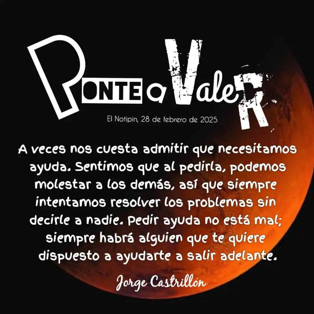 Image from 🇻🇪 Patria Informa 🇻🇪: 💯 A veces nos cuesta admitir que necesitamos ayuda. Sentimos que al p...