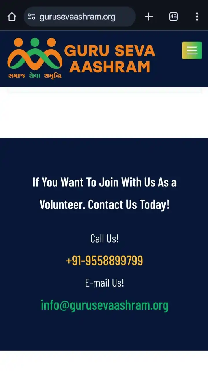 VishvGuru SevaAashram Foundation post