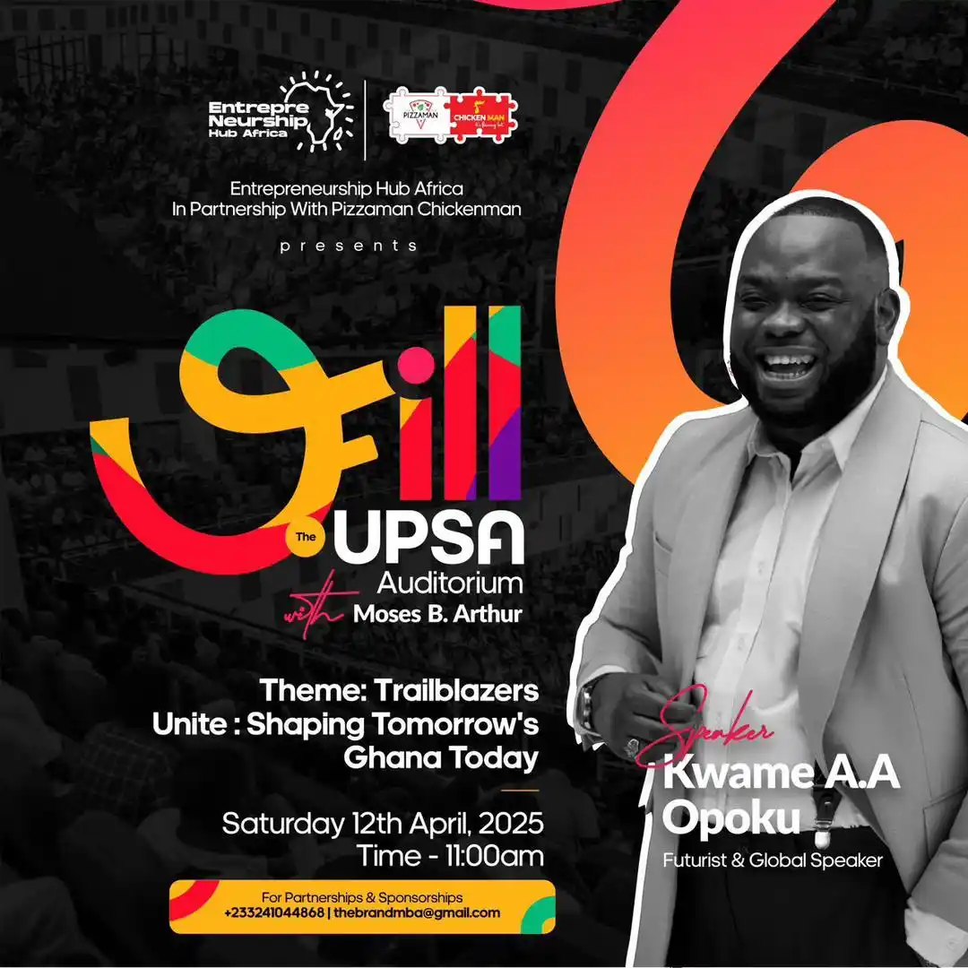 Image from VOICE_Of_UPSA : AD 📢 Trailblazers aren’t born - they are made through vision, resili...