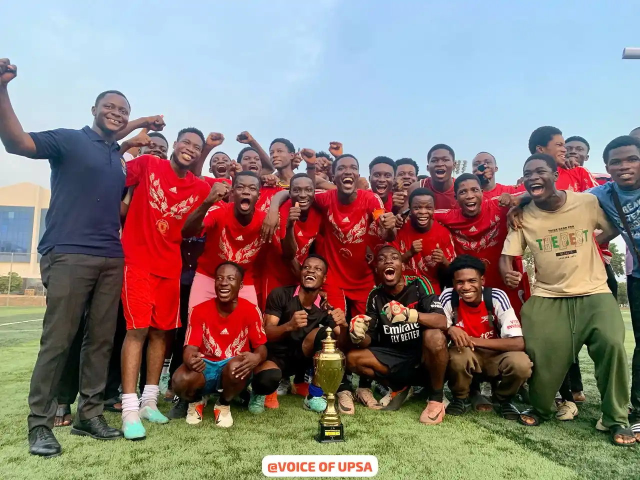 Image from VOICE_Of_UPSA : *🔴SPORT UPDATE* Congratulations DASA for winning Freshers Akwaaba Ga...