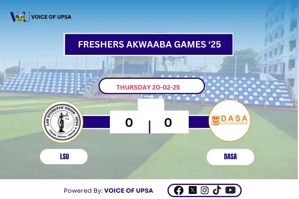 Image from VOICE_Of_UPSA : *🔴SPORT UPDATE* The Grand Finale. LSU vs DASA about to go down. <a...