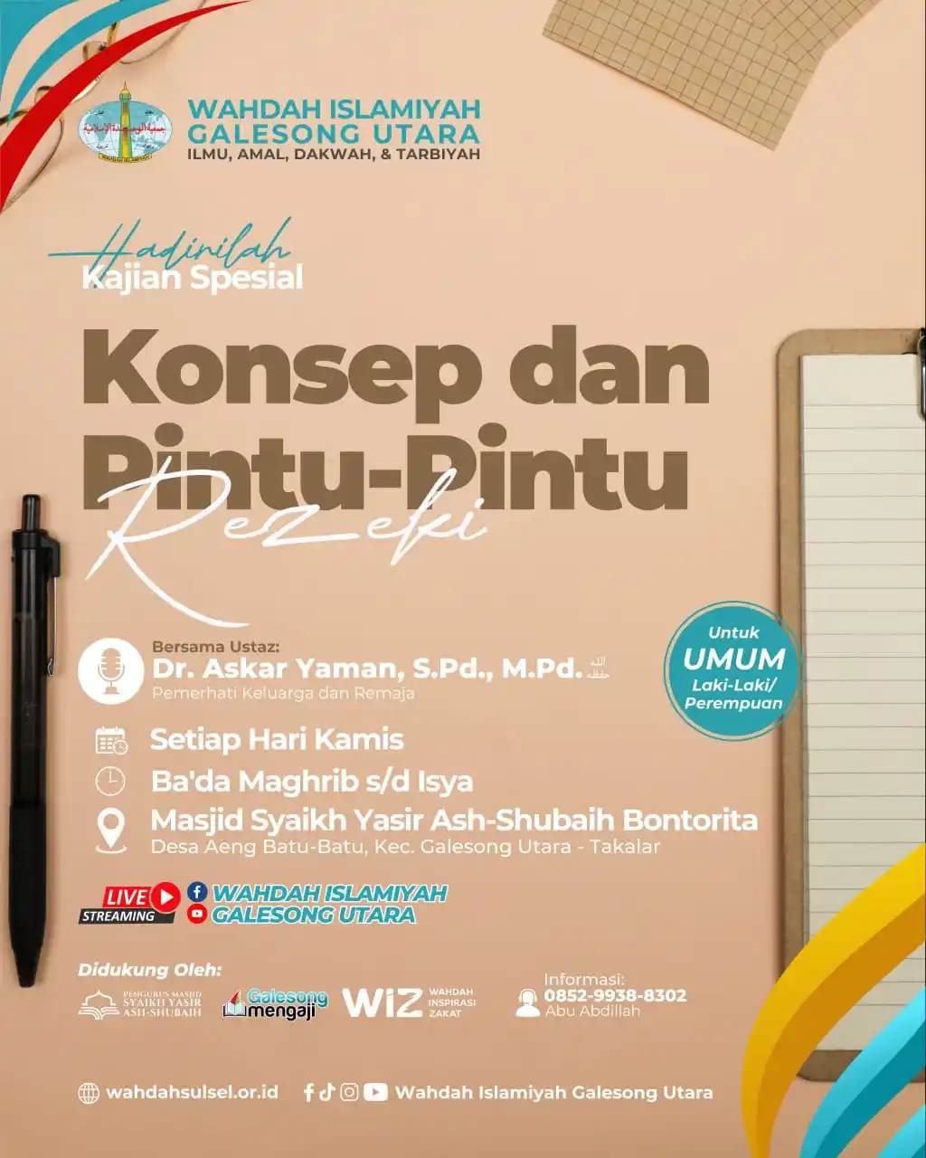 Wahdah Islamiyah Galesong Utara post