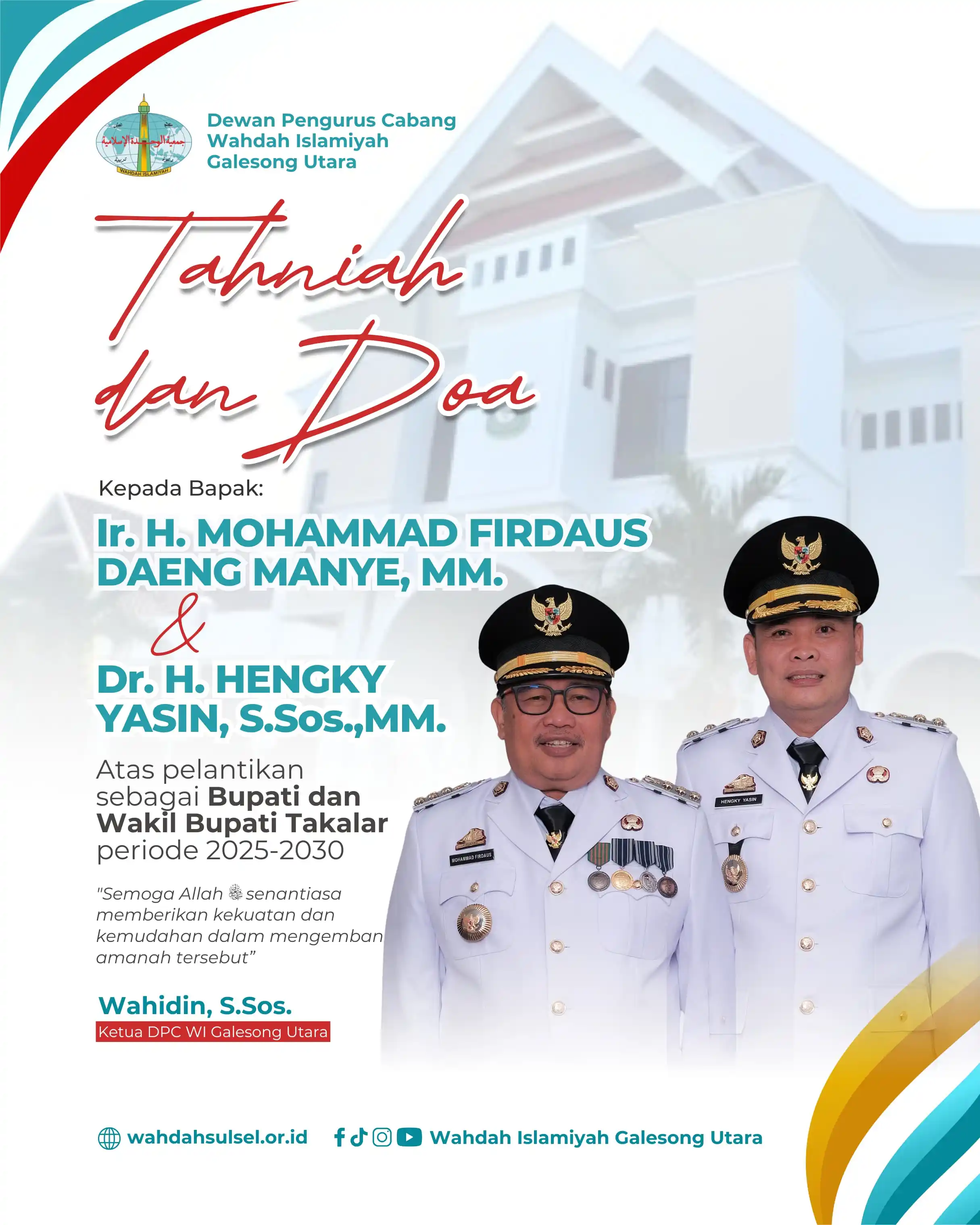 Wahdah Islamiyah Galesong Utara post