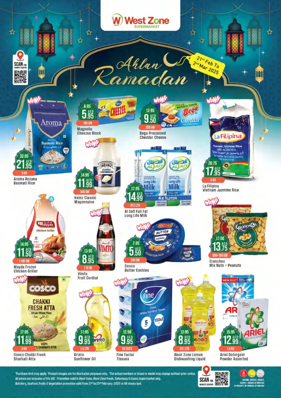 West Zone/ W Mart/ Safestway/ Cosco post