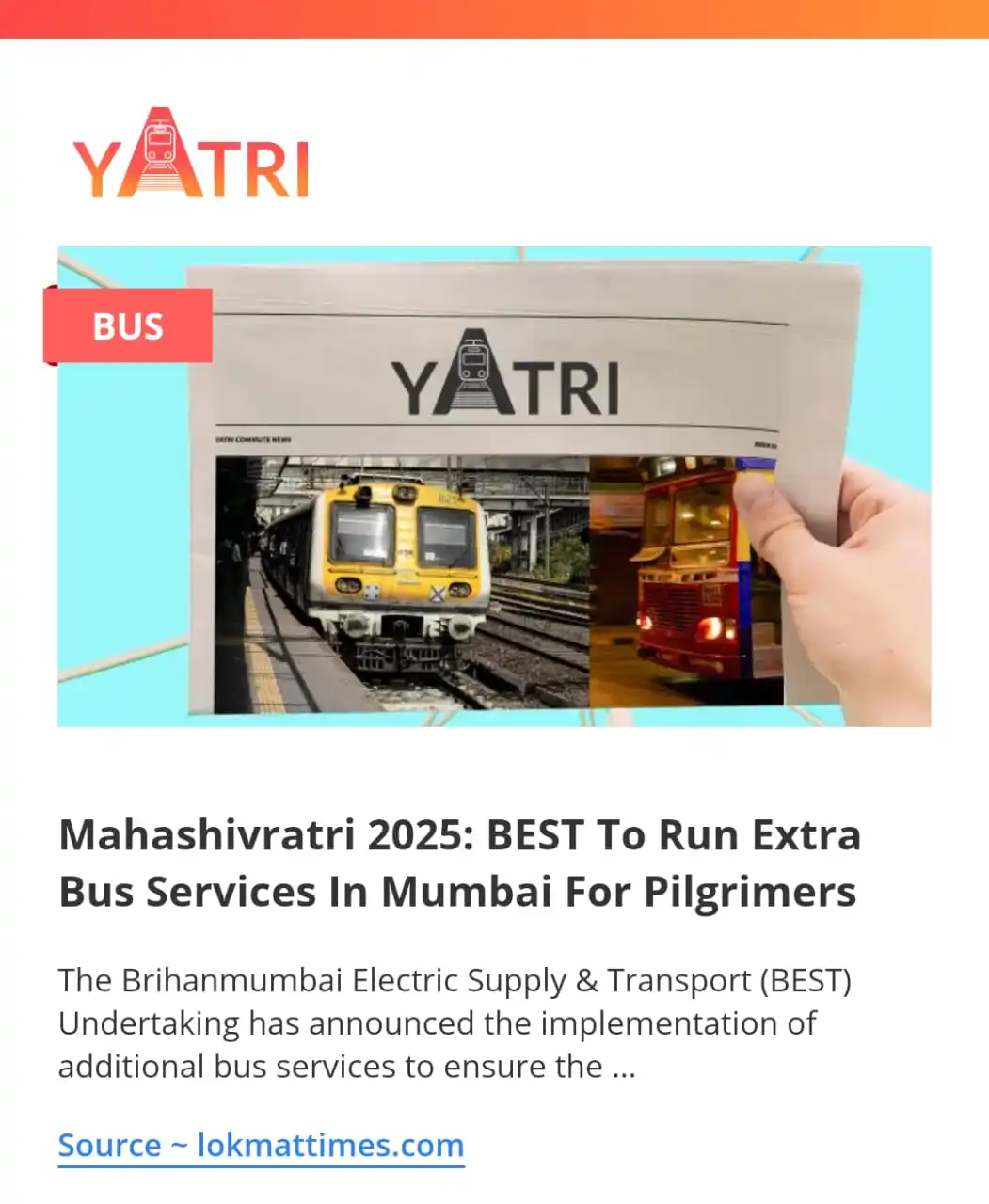 Yatri Railways  post