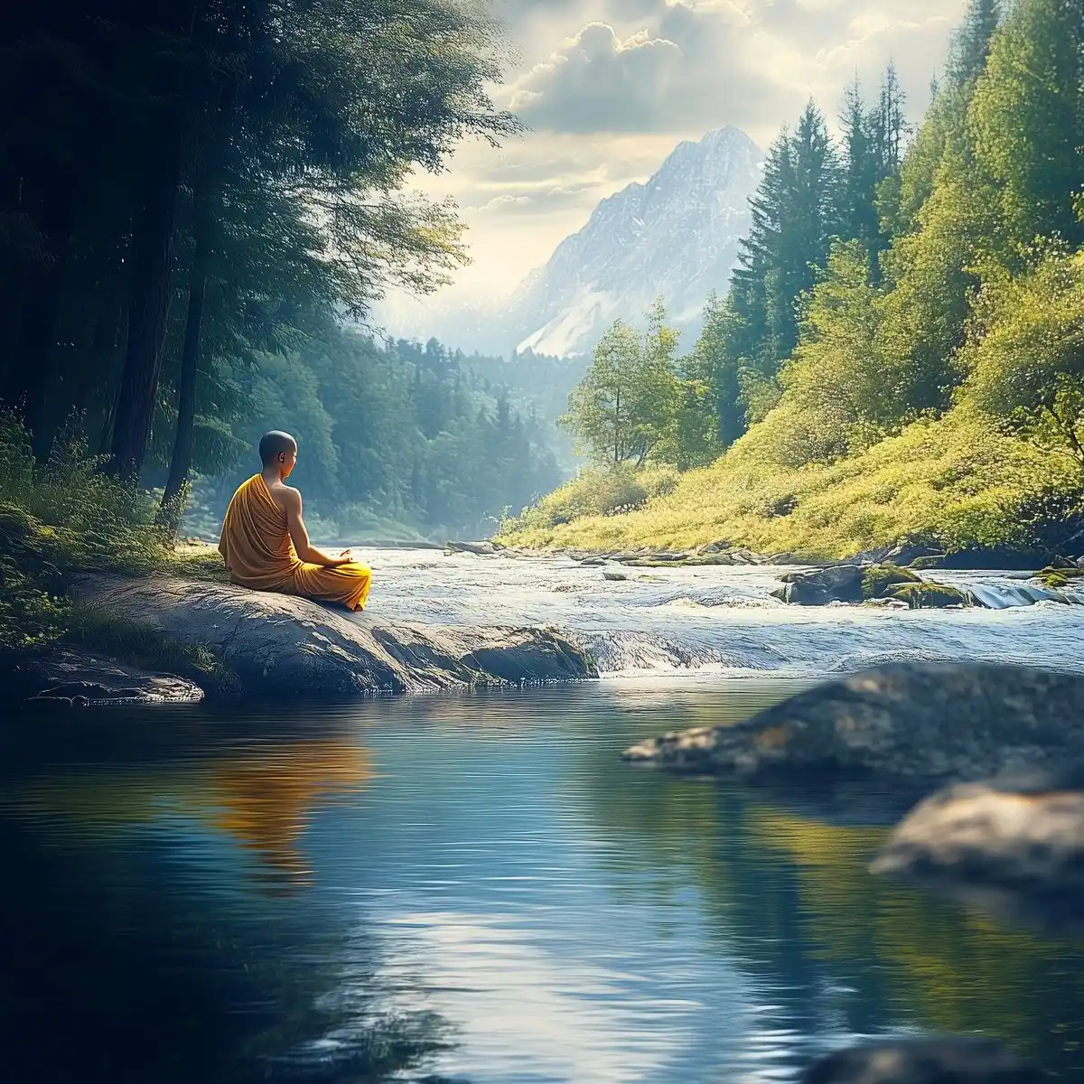 Image from Young Buddhist Association: Mengubah Penderitaan Menjadi Jalan Pencerahan 🪷  Banyak orang takut a...