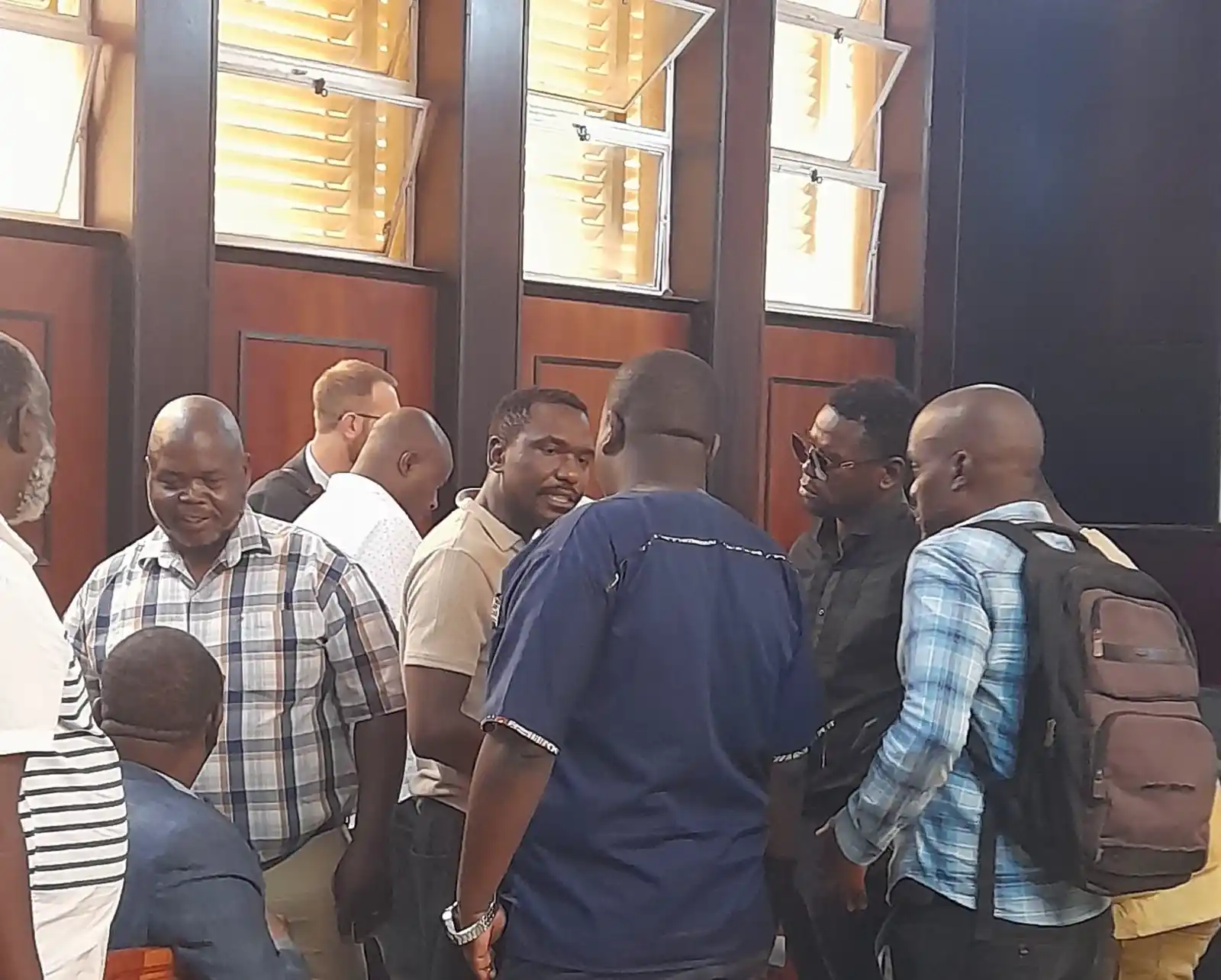 Image from ZiMetro News: *🚨 Courtroom Clash: Journalism vs. Terrorism? Blessing Mhlanga Remand...