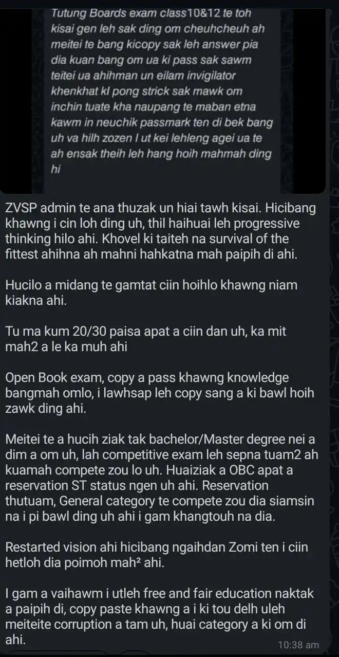 Image from ๐๐๐๐ผ๐ ๐๐ผ๐ ๐๐ผ๐ ๐๐ผ๐๐(๐๐๐๐): Paukhelh mi hat kahi ah ana ngaizawng unla Genkhelh genvaal neileng zo...